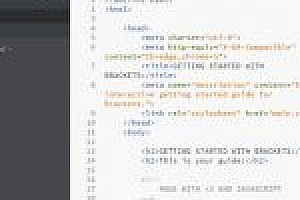 html php代码编辑利器Brackets 简体中文版 v1.13下载