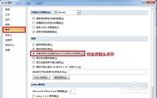 打开excel2007"向程序发送命令时出现问题"