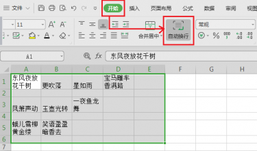 WPS和Excel表格如何实现单元格内换行