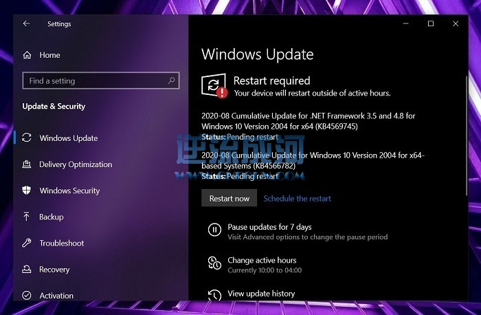 微软放出Win10 Build 19041.450离线下载安装包的照片
