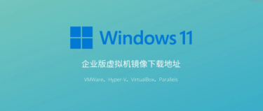 Windows 11 企业版虚拟机镜像